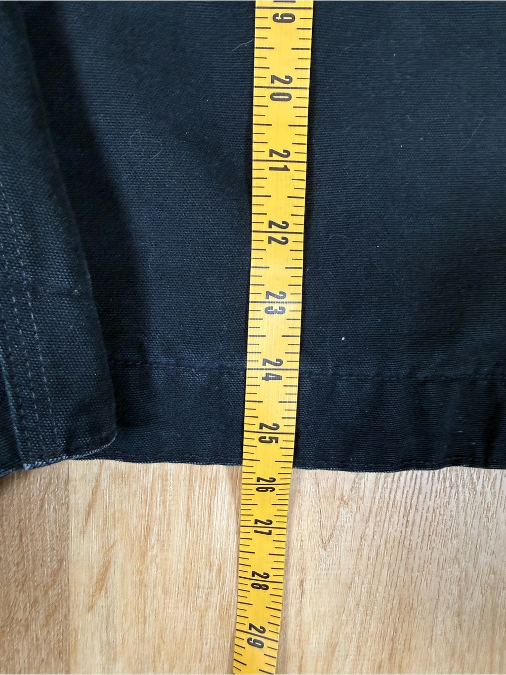 Carhartt Black Work Jacket with Corduroy Collar - Picture 6 of 8